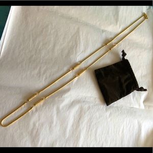 Michael Kors 24” necklace with rhinestones